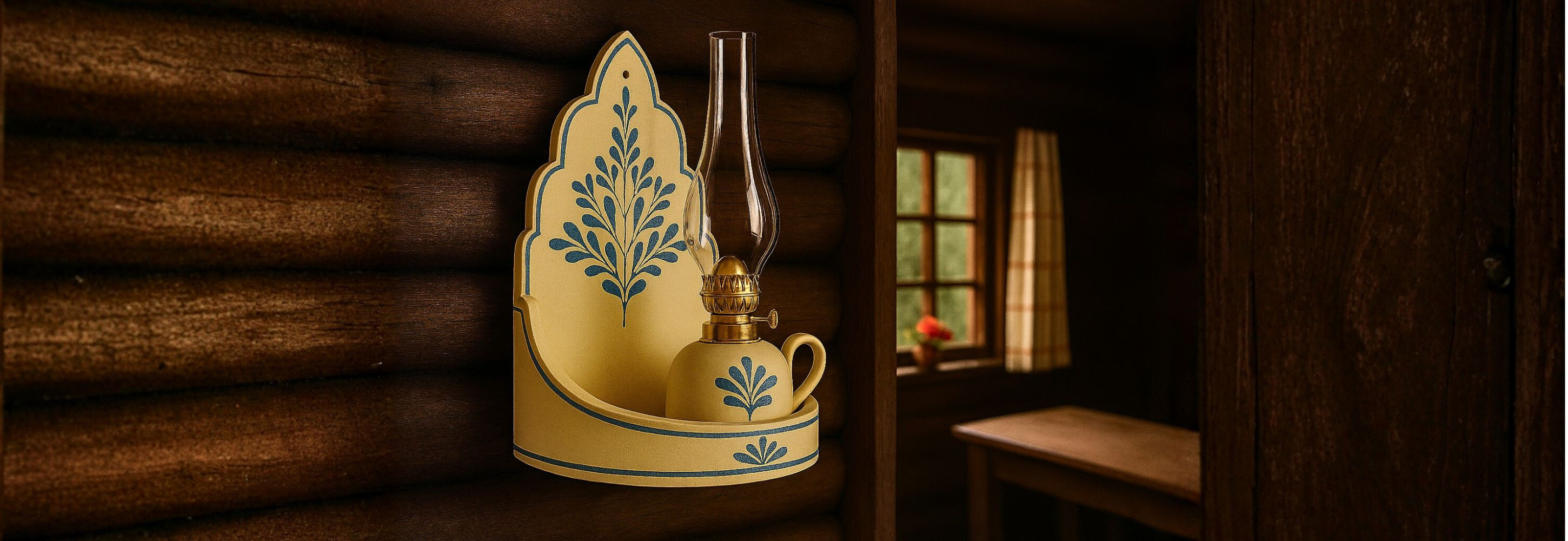 Lampa s kouzlem starých časů.